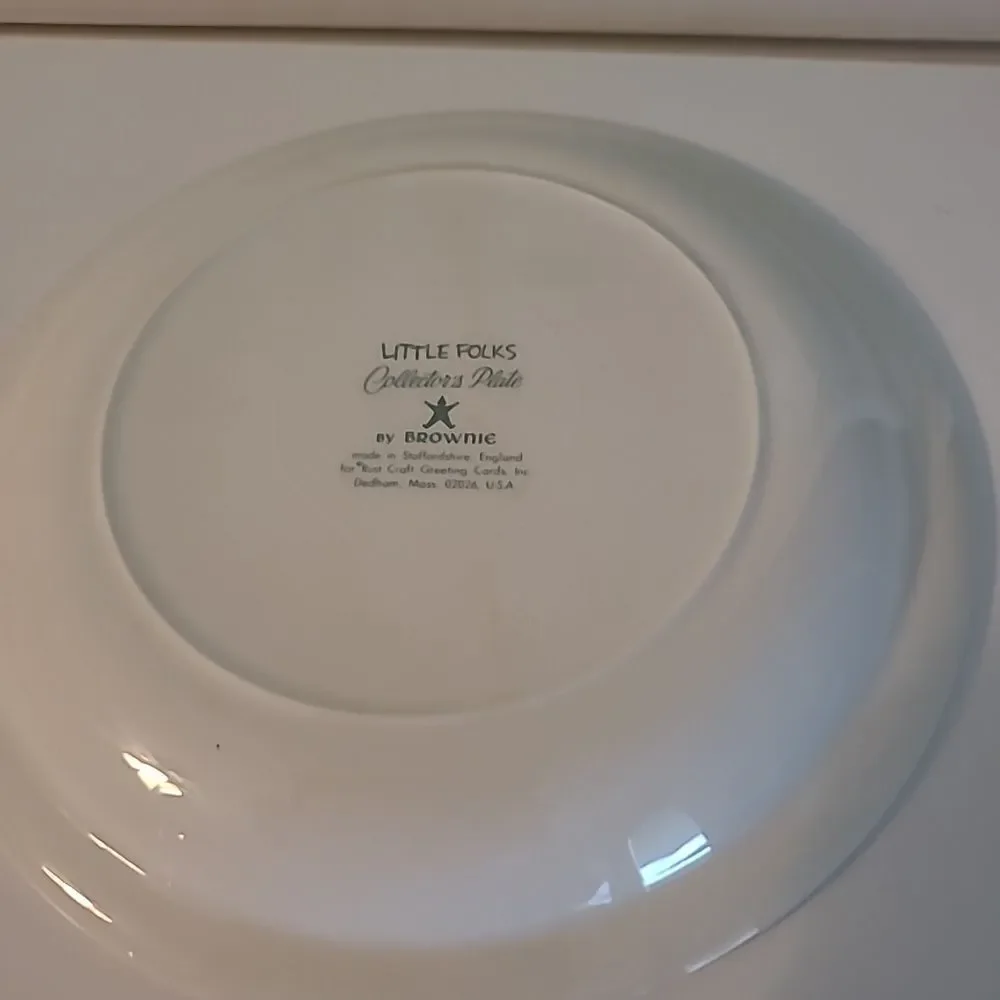Little Folks Collector's Plate